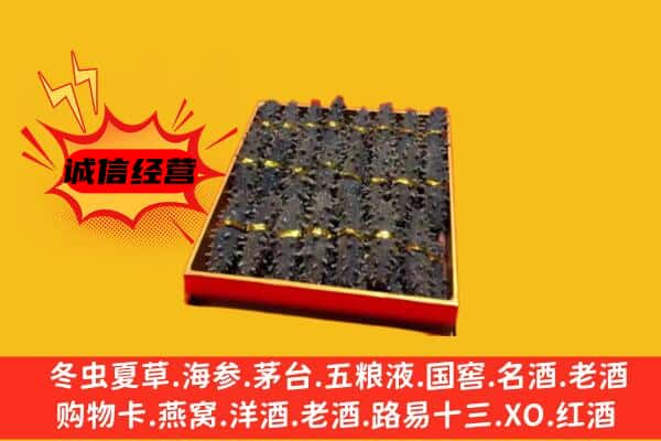 南充营山县回收海参